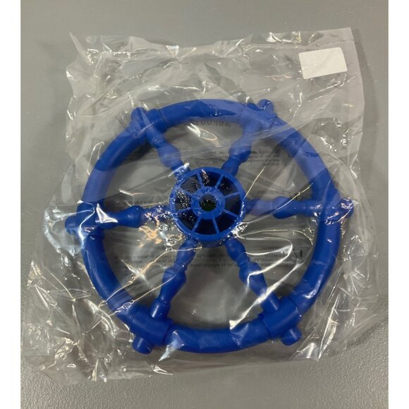 Backyard Discovery Premium Steering Wheel - Blue and Lime - NO HARDWARE - Picture 2 of 2